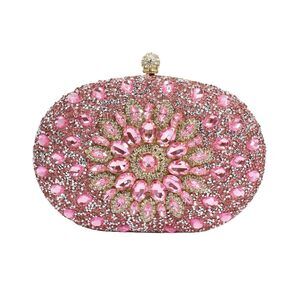 1813 Rhinestone Evening Purses Crystal Diamond Glitter Sparkly Handbag